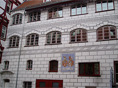 Fassadensanierung Innenhof Krone Ulm
